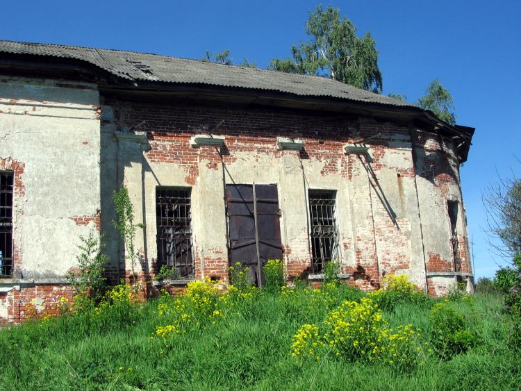 Церковь Михаила Архангела, Семёновское (Кашинский городской округ, Тверская область). фасады, южная стена основного объёма