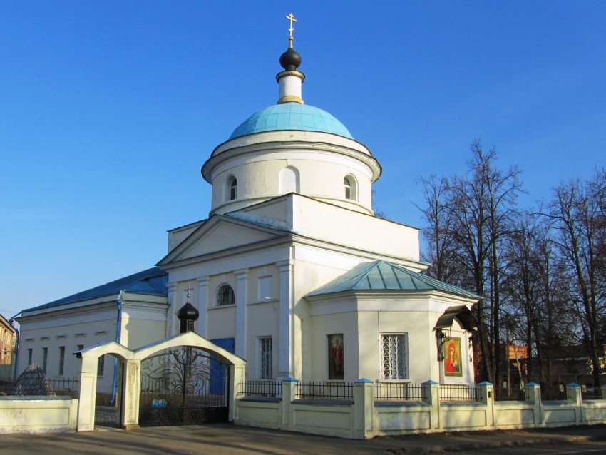 Церковь Казанской иконы Божией Матери, Молоково (Ленинский городской округ, Московская область). фасады, вид с юго-востока