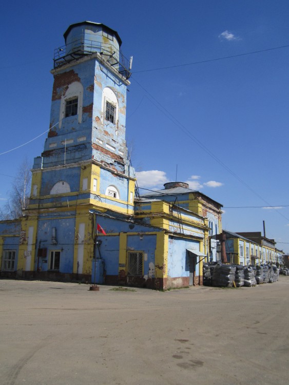 Оболдино. Церковь Николая Чудотворца. общий вид в ландшафте