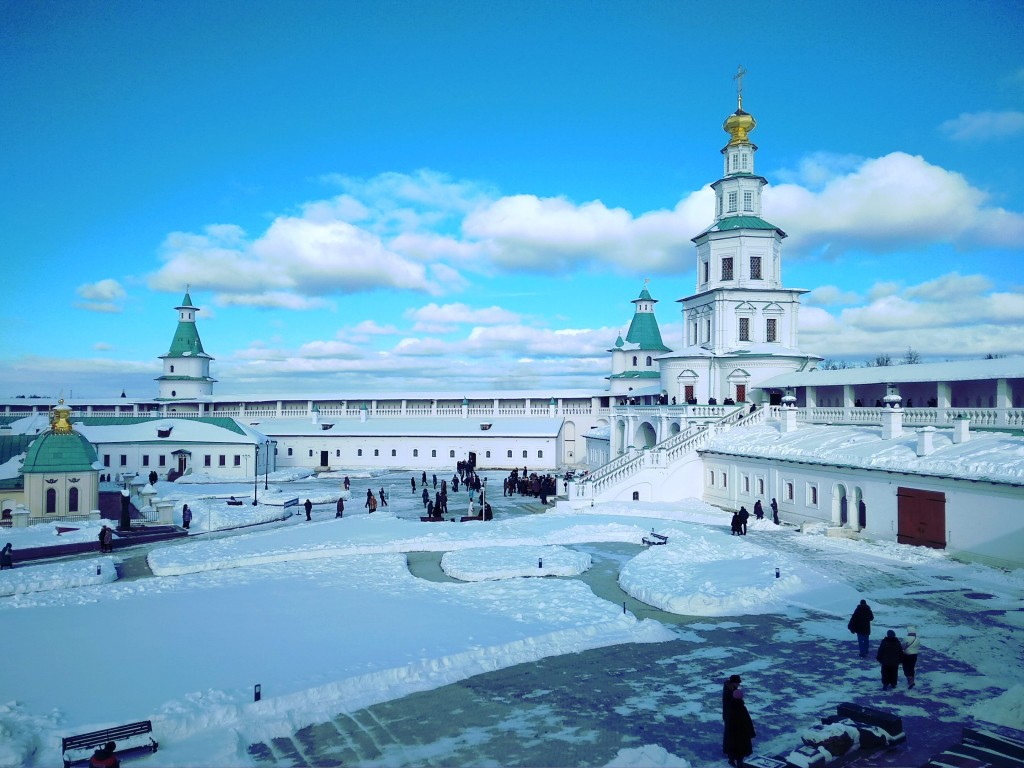 Воскресенский Новоиерусалимский монастырь. Надвратная церковь Входа Господня в Иерусалим, Истра (Истринский городской округ и ЗАТО Восход, Московская область). дополнительная информация