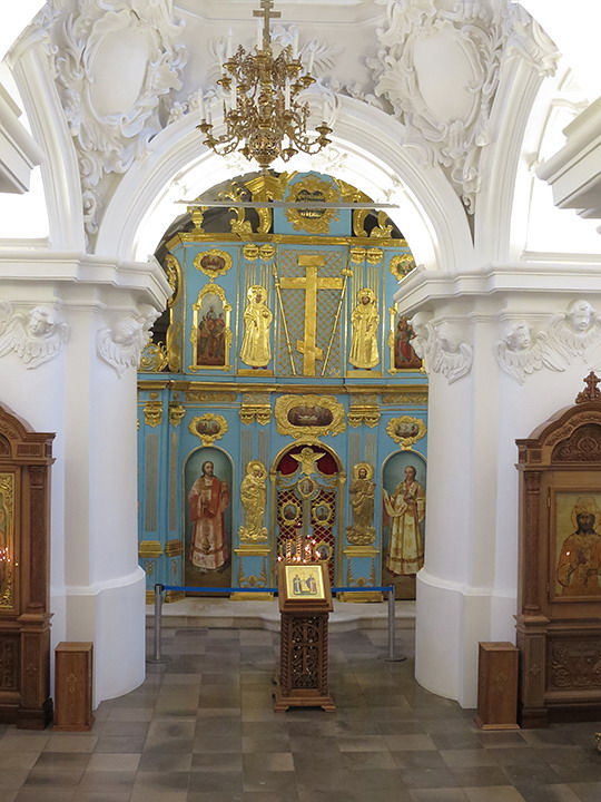 Воскресенский Новоиерусалимский монастырь. Церковь Константина и Елены, Истра (Истринский городской округ и ЗАТО Восход, Московская область). интерьер и убранство
