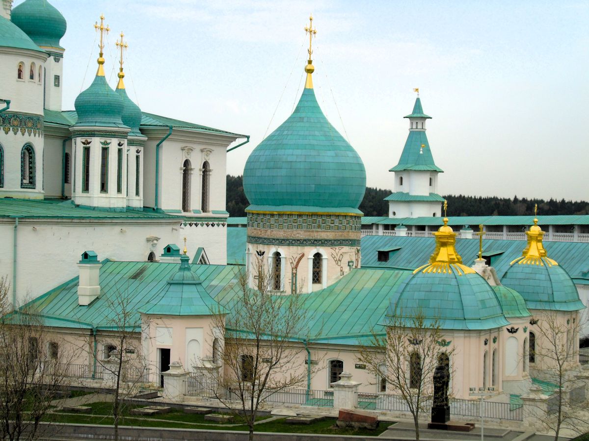 фасады. Воскресенский Новоиерусалимский монастырь. Церковь Константина и Елены, Истра (Истринский городской округ и ЗАТО Восход, Московская область)