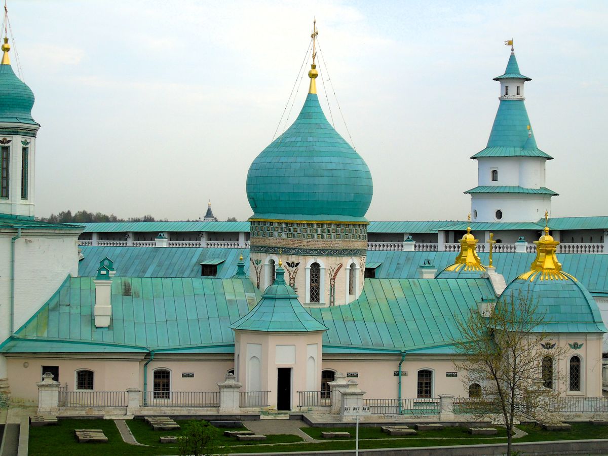 фасады. Воскресенский Новоиерусалимский монастырь. Церковь Константина и Елены, Истра (Истринский городской округ и ЗАТО Восход, Московская область)