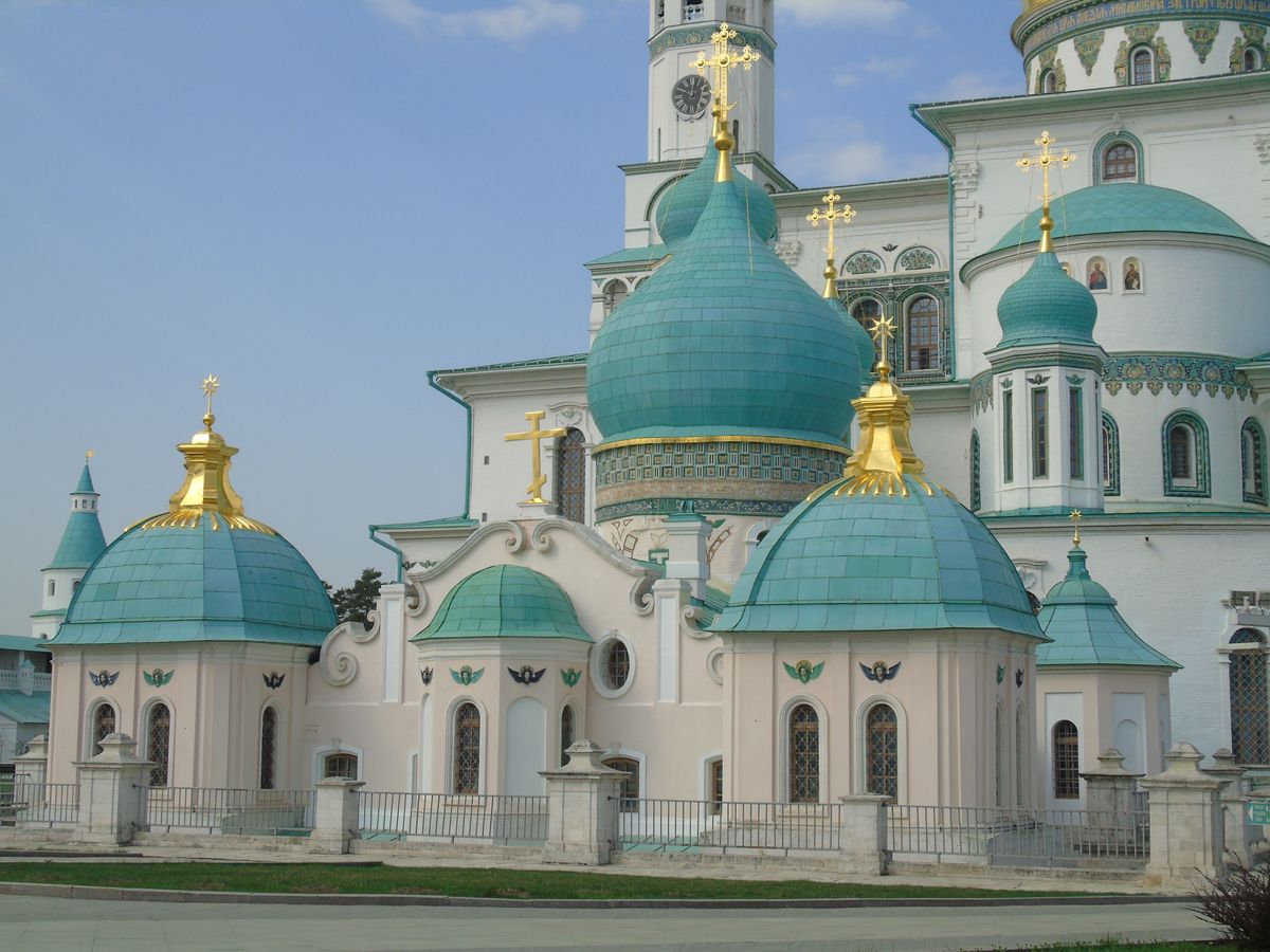 фасады. Воскресенский Новоиерусалимский монастырь. Церковь Константина и Елены, Истра (Истринский городской округ и ЗАТО Восход, Московская область)