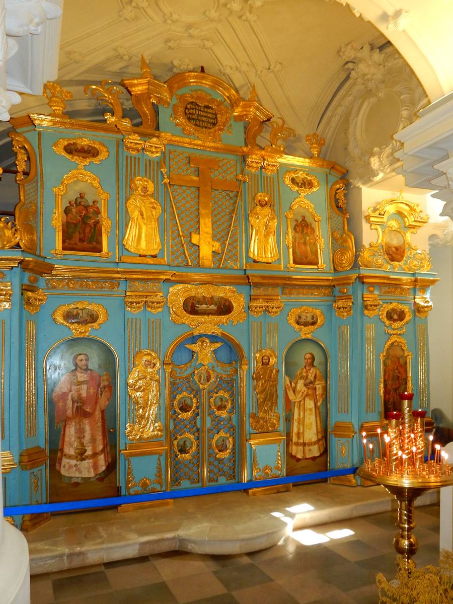 интерьер и убранство. Воскресенский Новоиерусалимский монастырь. Церковь Константина и Елены, Истра (Истринский городской округ и ЗАТО Восход, Московская область)