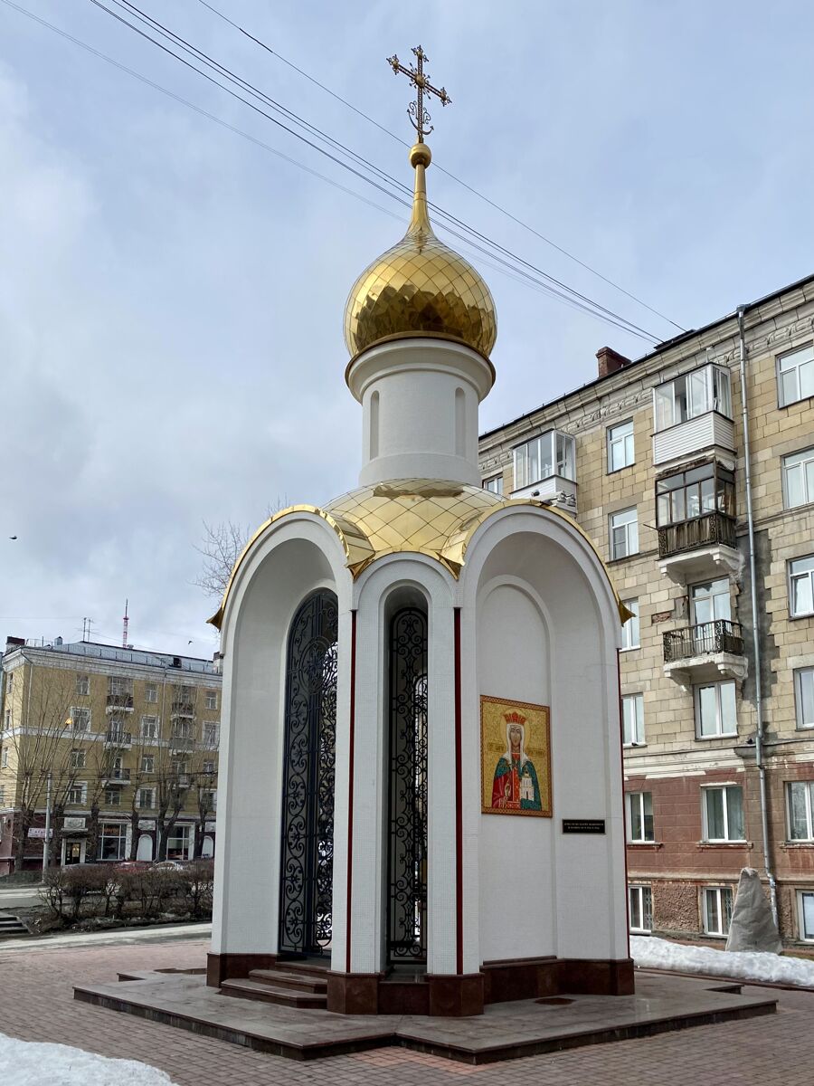 Часовня Владимирской иконы Божией Матери, Новосибирск (Новосибирск, город, Новосибирская область). фасады, Вид с ЮВ