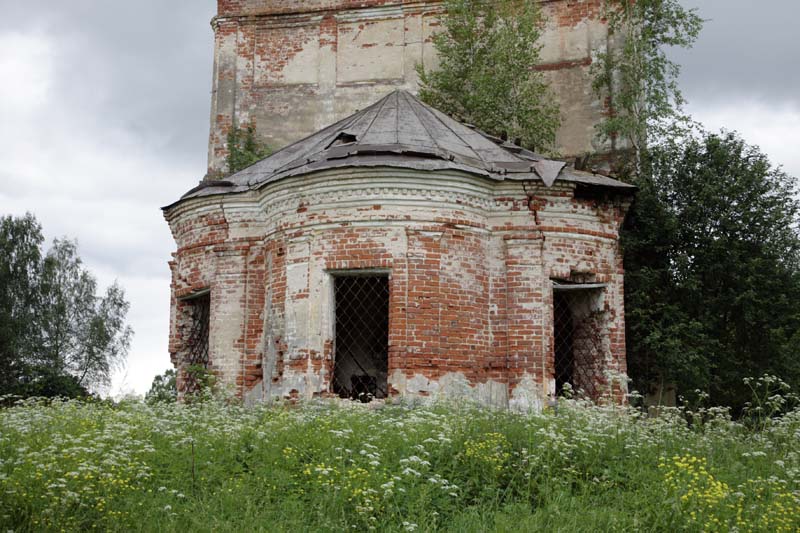 Церковь Покрова Пресвятой Богородицы, Покровское-на-Могзе (Борисоглебский район, Ярославская область). архитектурные детали