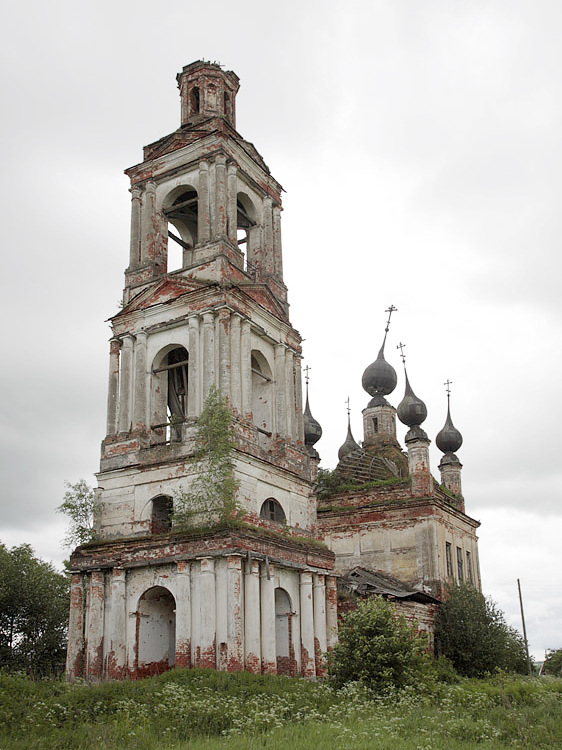 Церковь Покрова Пресвятой Богородицы, Покровское-на-Могзе (Борисоглебский район, Ярославская область). фасады