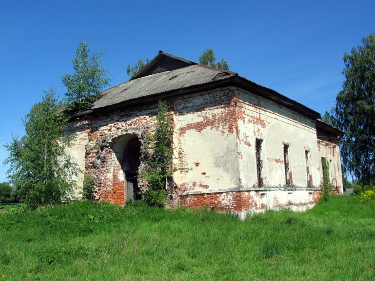 Семёновское. Церковь Михаила Архангела. фасады, вид с юго-запада