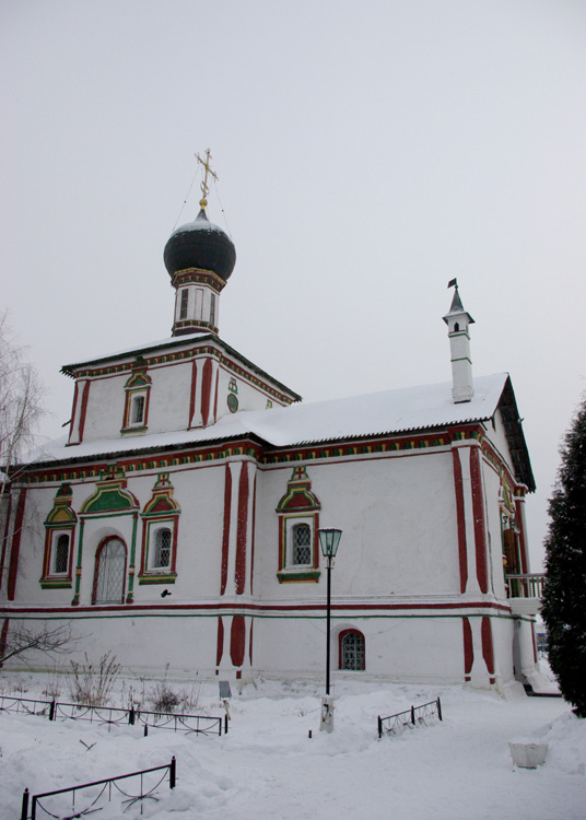 Коломна. Церковь Троицы Живоначальной Ново-Голутвина монастыря. фасады, 	      
