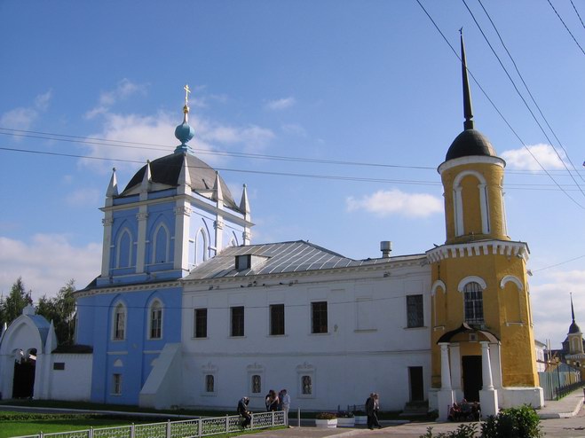 Коломна. Ново-Голутвин Троицкий монастырь. Церковь Покрова Пресвятой Богородицы. фасады, 		      