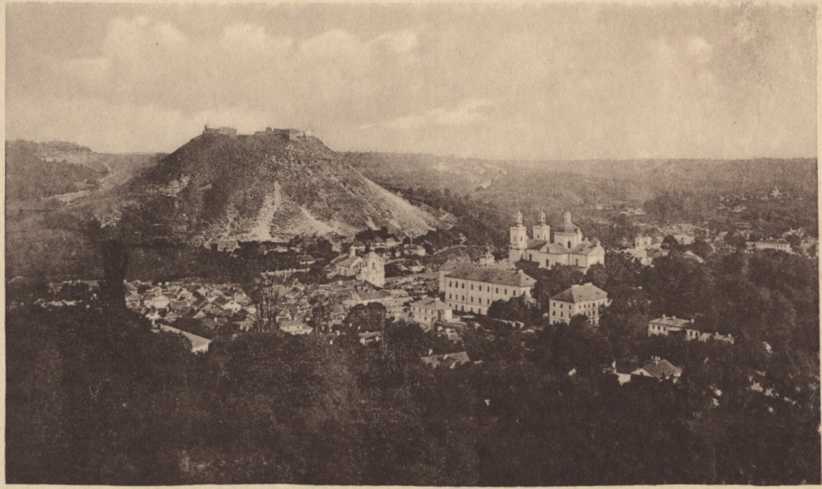 Церковь Спаса Преображения, Кременец (Кременецкий район, Украина, Тернопольская область). архивная фотография, Фото 1923-1926 гг. Польская национальная электронная библиотека https://polona2.pl/item/krzemieniec-widok-ogolny,ODEzOTE2/0/#info:metadata