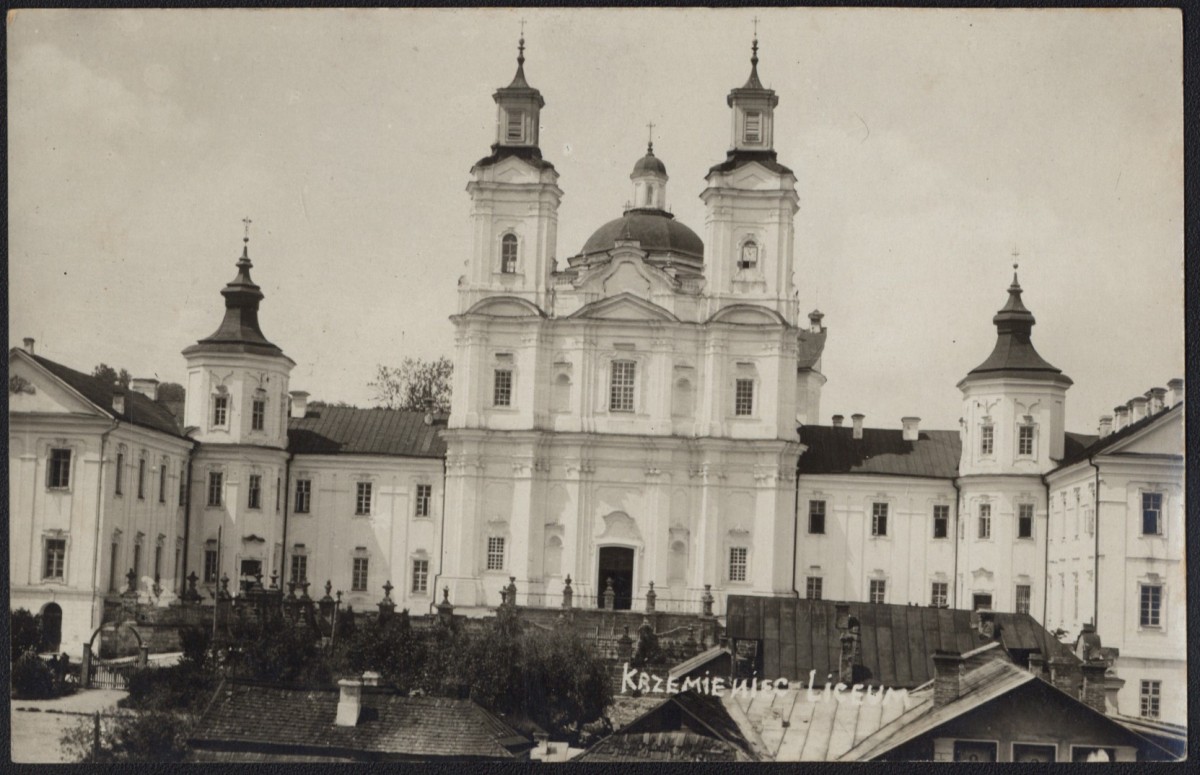 Церковь Спаса Преображения, Кременец (Кременецкий район, Украина, Тернопольская область). архивная фотография, Фото 1930 г. Польская национальная библиотека https://polona2.pl/search/?filters=keyword:%22Krzemieniec_(Ukraina,_obw._tarnopolski)%22,public:1,hasTextContent:0