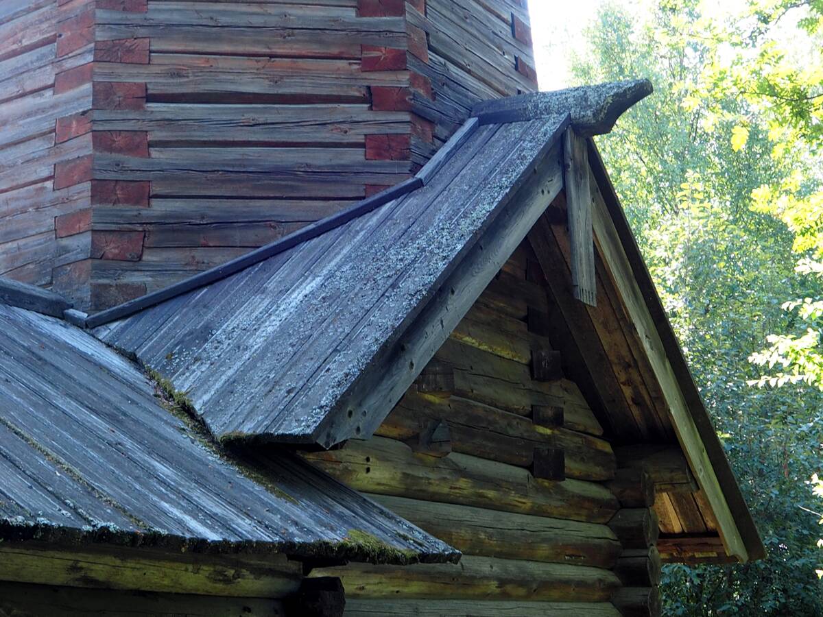 Часовня Казанской иконы Божией Матери, Мянсельга (Кондопожский район, Республика Карелия). архитектурные детали