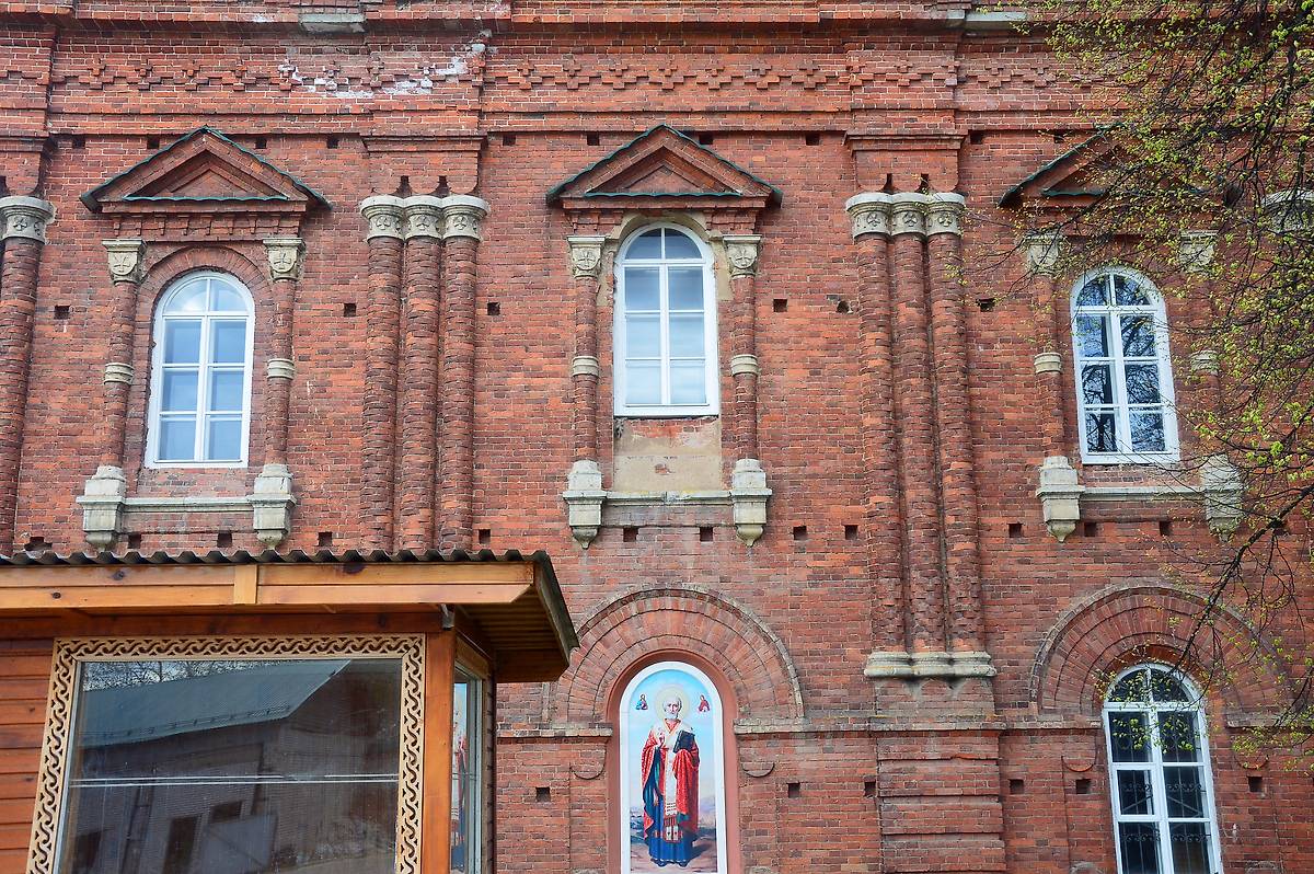 архитектурные детали. Свято-Духов Иаковлев Боровичский монастырь. Церковь Иакова Боровичского, Боровичи (Боровичский район, Новгородская область)