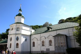 Киев. Вознесенский Флоровский женский монастырь. Церковь Николая Чудотворца (Тихвинская)