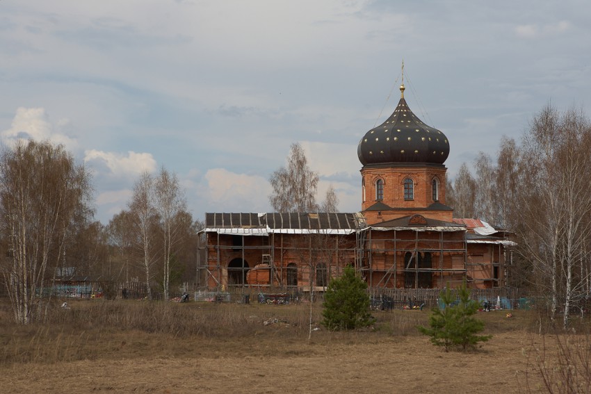 Жабки. Церковь Николая Чудотворца. фасады