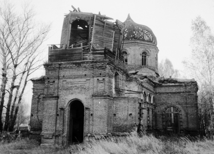 Жабки. Церковь Николая Чудотворца. фасады