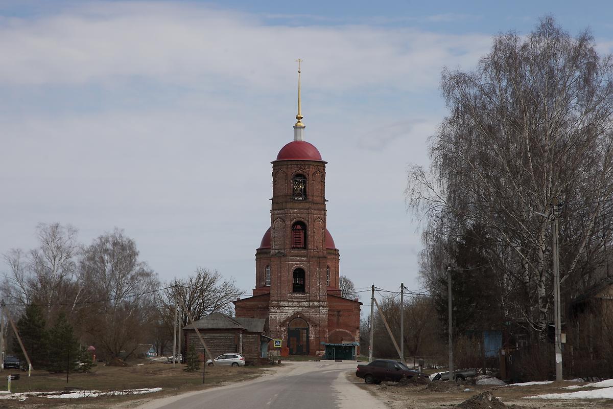 фасады. Церковь Воскресения Словущего, Куплиям (Егорьевский городской округ, Московская область)