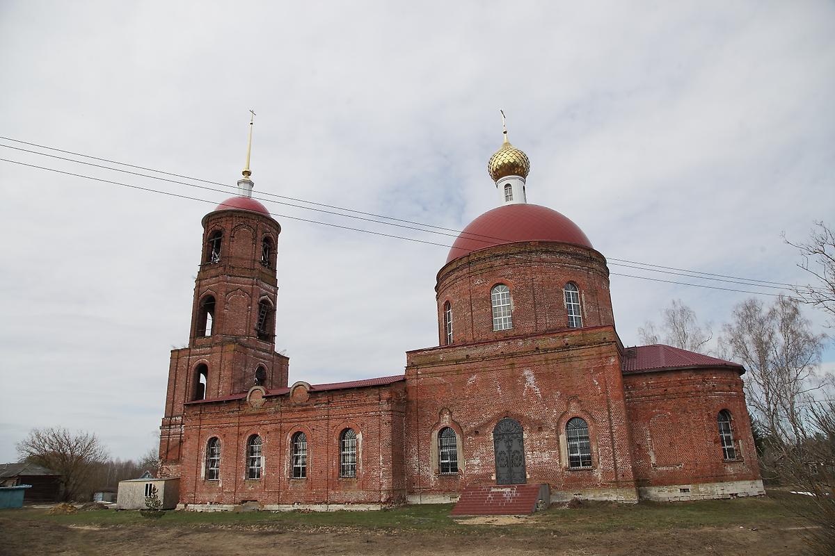 фасады. Церковь Воскресения Словущего, Куплиям (Егорьевский городской округ, Московская область)