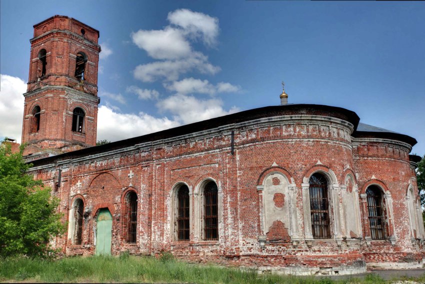 Церковь Преображения Господня (каменная), Починки (Егорьевский городской округ, Московская область). фасады