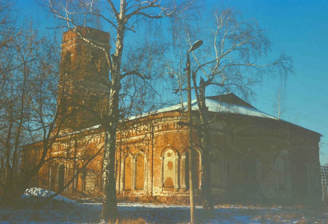 Церковь Преображения Господня (каменная), Починки (Егорьевский городской округ, Московская область). фасады