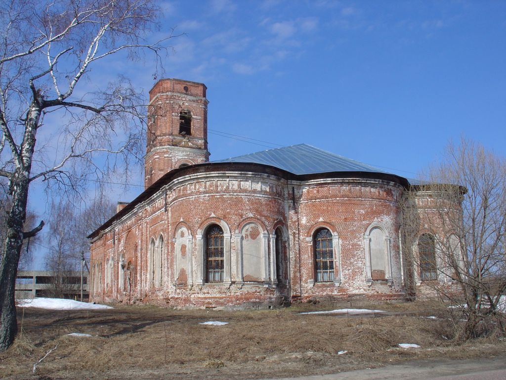 Церковь Преображения Господня (каменная), Починки (Егорьевский городской округ, Московская область). фасады