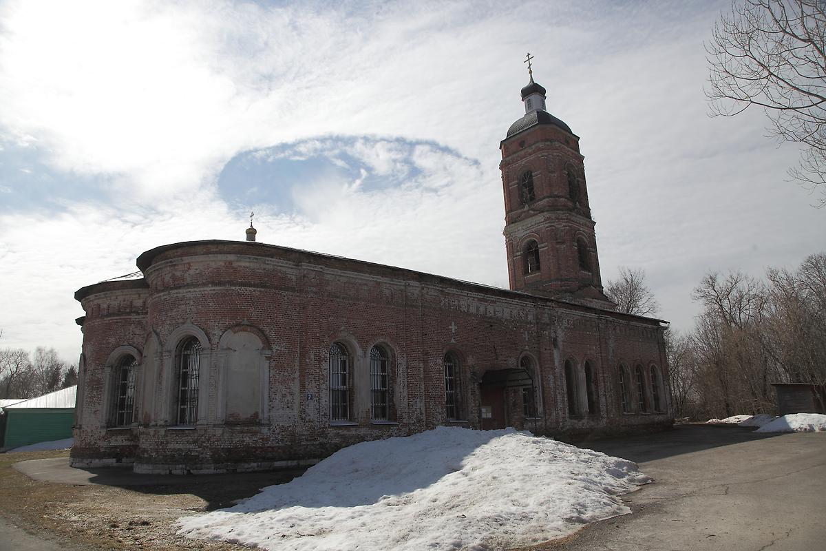 фасады. Церковь Преображения Господня (каменная), Починки (Егорьевский городской округ, Московская область)