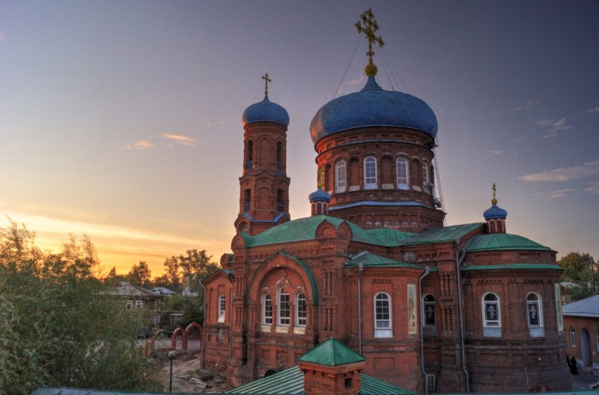 Барнаул. Кафедральный собор Покрова Пресвятой Богородицы. фасады