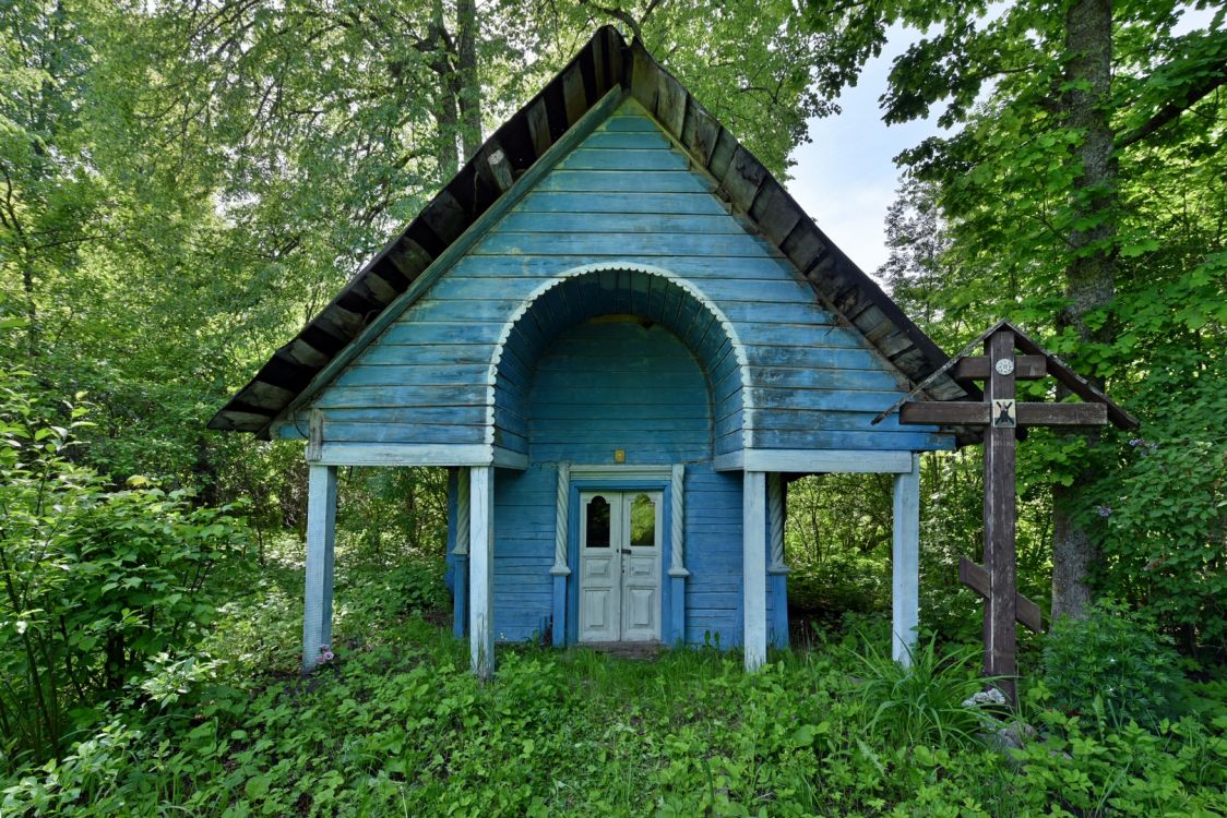 Неизвестная часовня, Софиевка (Солецкий район, Новгородская область). фасады, Главный фасад