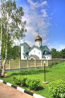 Церковь Александра Невского при Софринской бригаде Национальной гвардии, HDR<br>, Ашукино, Пушкинский район и гг. Ивантеевка, Королёв, Московская область