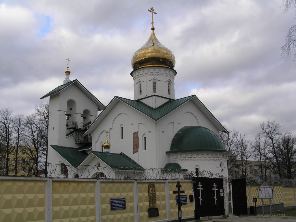 Церковь Александра Невского при Софринской бригаде Национальной гвардии, Ашукино (Пушкинский район и гг. Ивантеевка, Королёв, Московская область). фасады