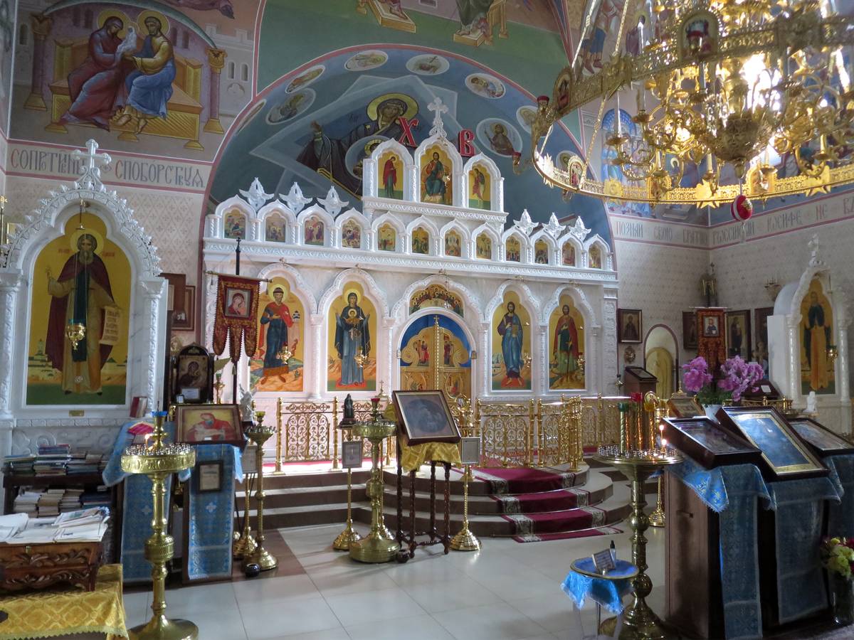 Церковь Александра Невского при Софринской бригаде Национальной гвардии, Ашукино (Пушкинский район и гг. Ивантеевка, Королёв, Московская область). интерьер и убранство