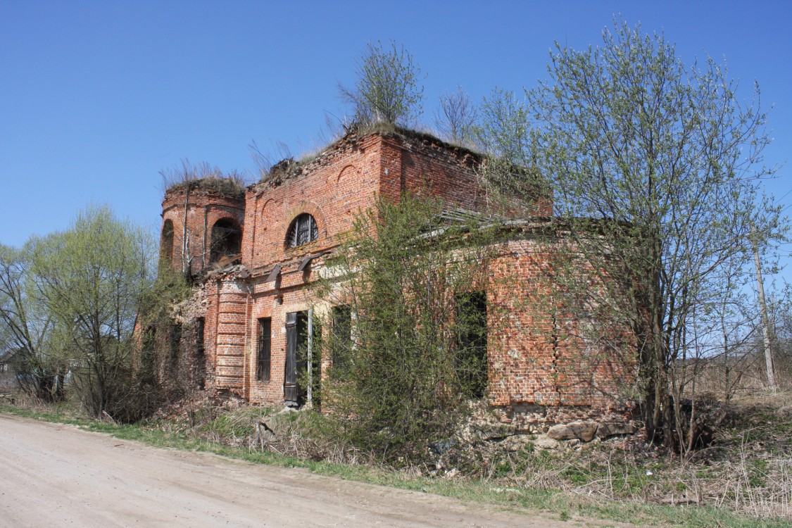 Воскресенское (Дубровка). Церковь Воскресения Христова. фасады