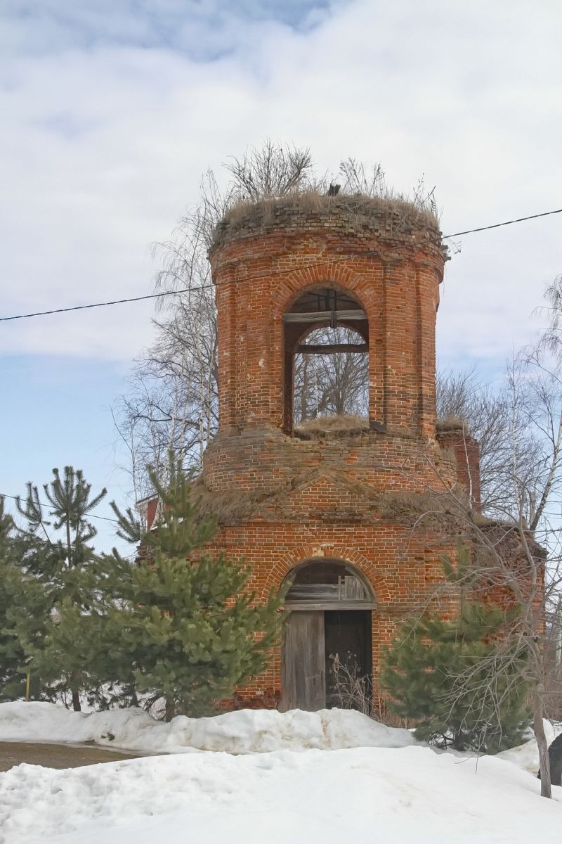 Церковь Воскресения Христова, Воскресенское (Дубровка) (Ферзиковский район, Калужская область). фасады