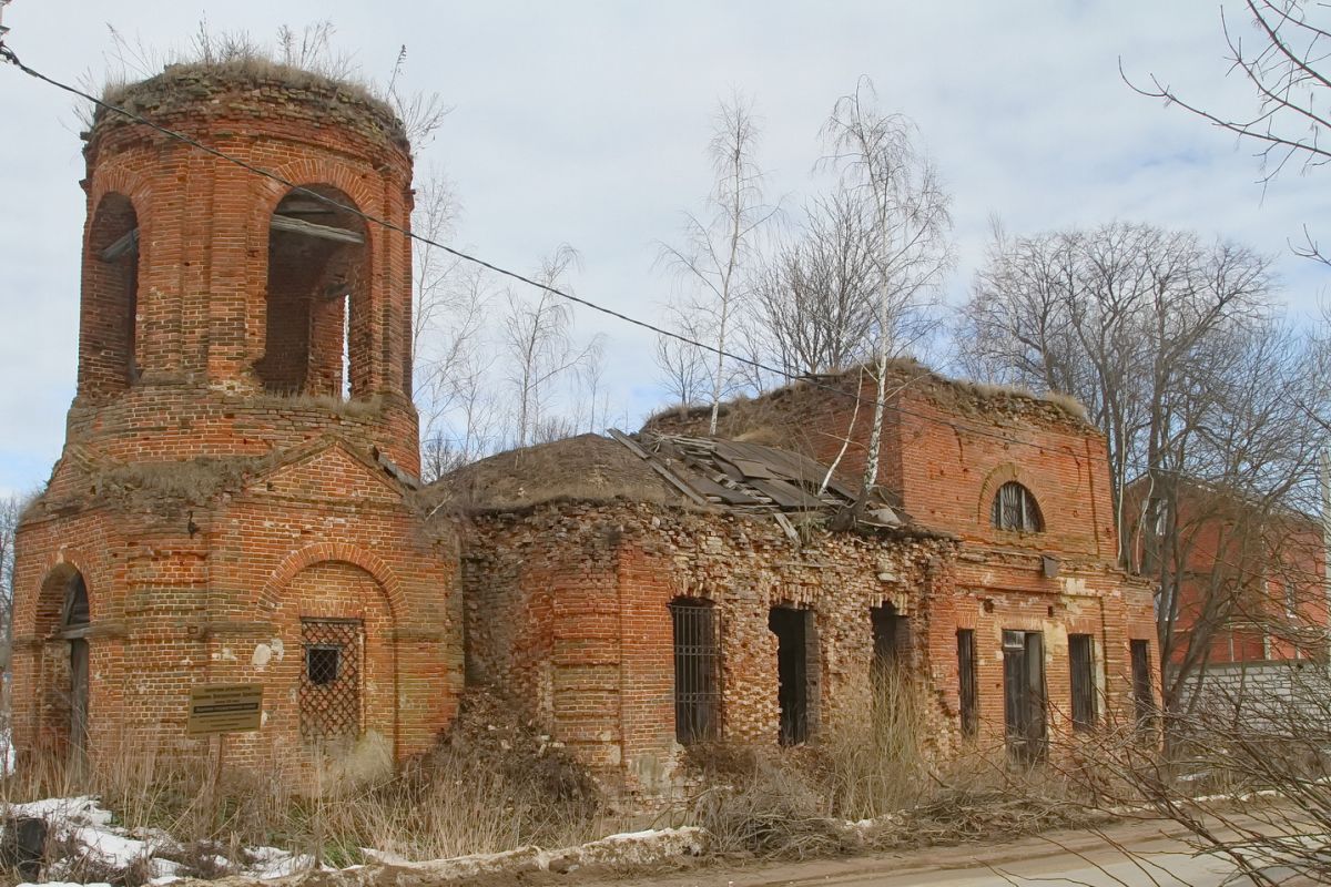 Церковь Воскресения Христова, Воскресенское (Дубровка) (Ферзиковский район, Калужская область). фасады
