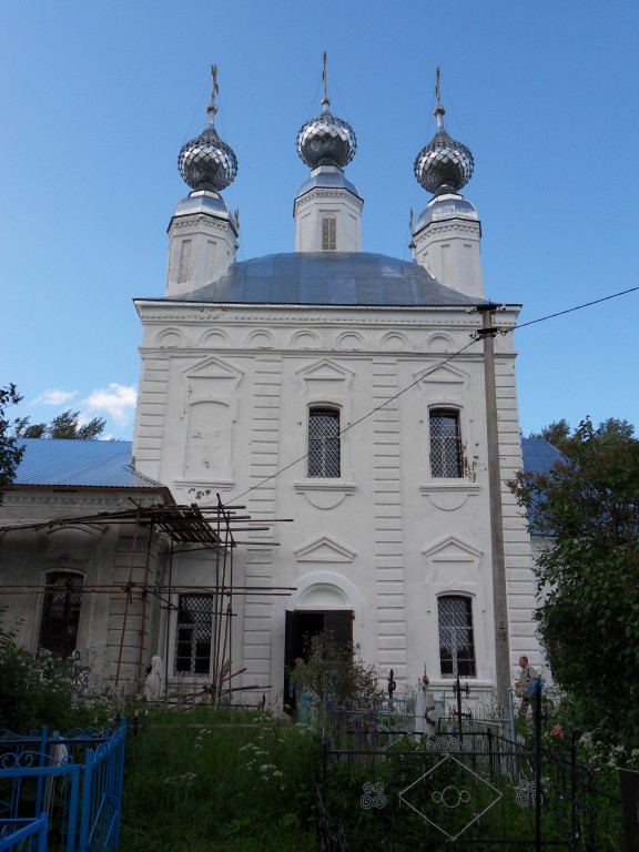 Церковь Покрова Пресвятой Богородицы, Покровское-на-Сити (Брейтовский район, Ярославская область). архитектурные детали