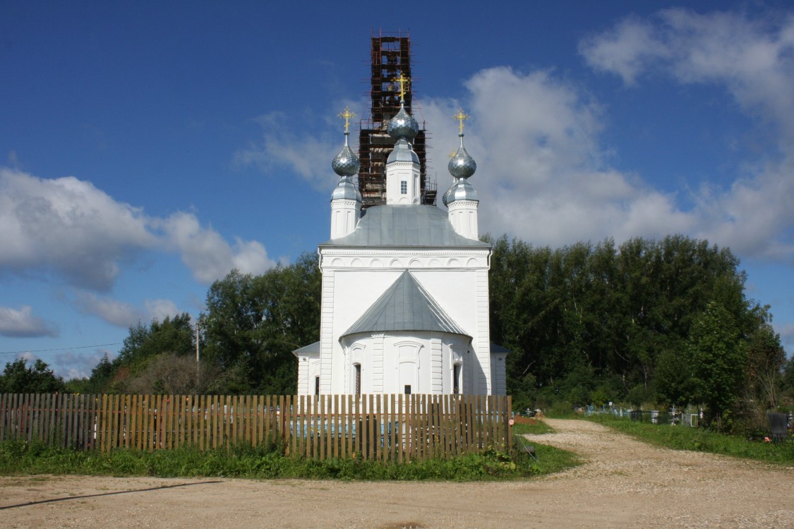 Покровское-на-Сити. Церковь Покрова Пресвятой Богородицы. фасады