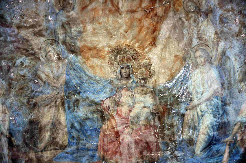 Церковь Троицы Живоначальной, Архангельское (Мышкинский район, Ярославская область). интерьер и убранство