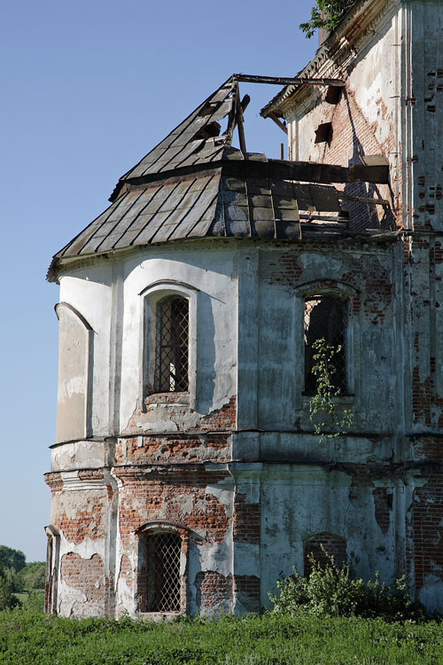 Церковь Троицы Живоначальной, Архангельское (Мышкинский район, Ярославская область). архитектурные детали
