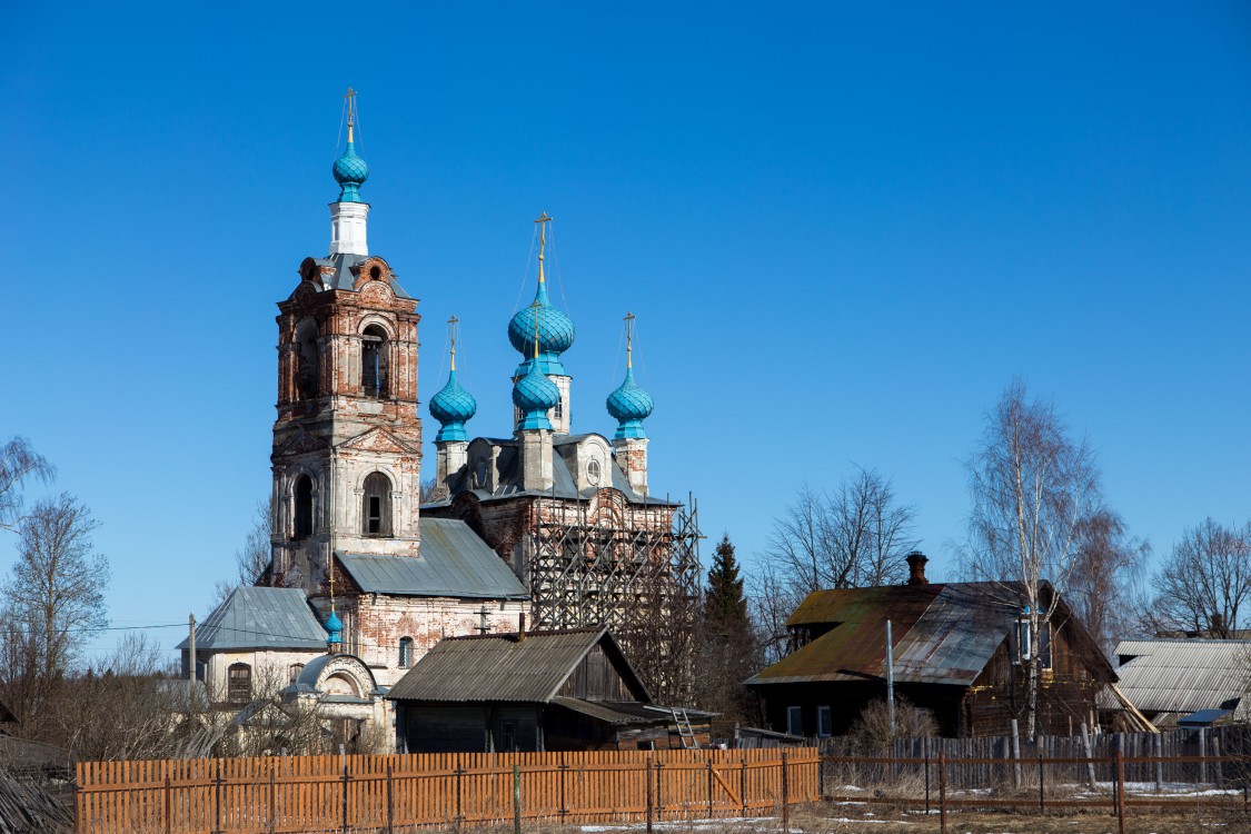 Церковь Покрова Пресвятой Богородицы, Покровское (Угличский район, Ярославская область). фасады