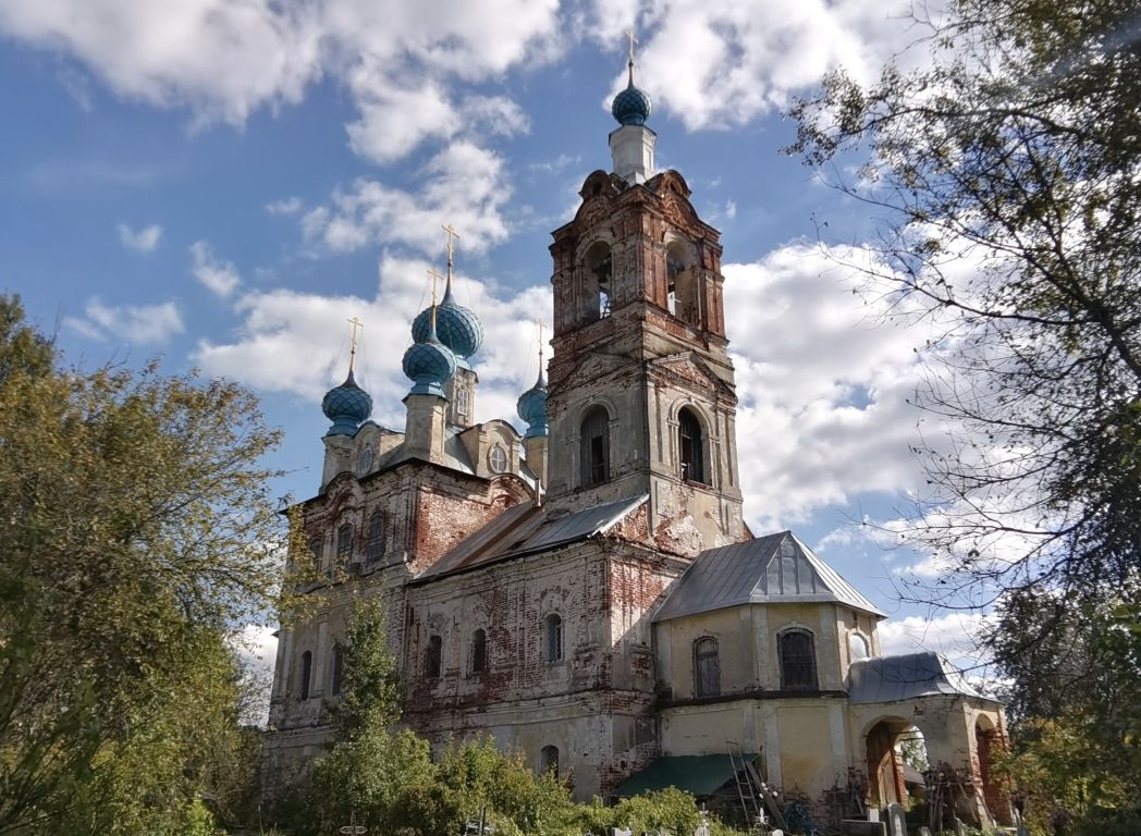 Церковь Покрова Пресвятой Богородицы, Покровское (Угличский район, Ярославская область). фасады