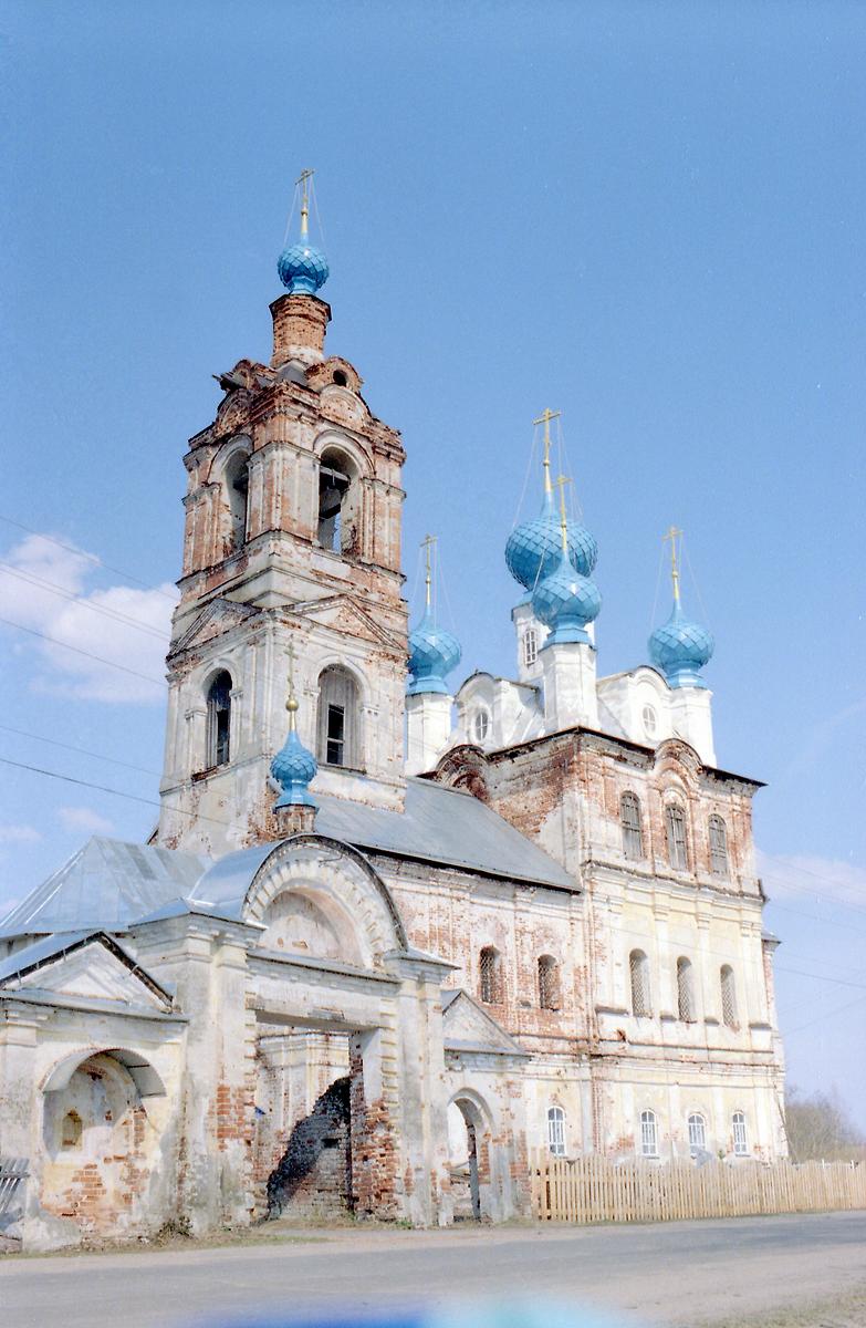 фасады. Церковь Покрова Пресвятой Богородицы, Покровское (Угличский район, Ярославская область)