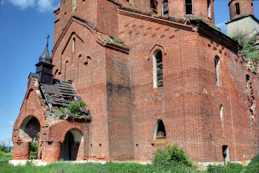 Церковь Введения во храм Пресвятой Богородицы, Пёт (Пителинский район, Рязанская область). архитектурные детали