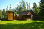 Церковь Преображения Господня, Часовня с беседкой.<br>, Ерсика, Ливанский край, Латвия