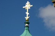 Церковь Преображения Господня, Крест на храме.<br>, Ерсика, Ливанский край, Латвия