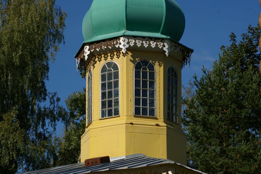 Церковь Преображения Господня, Ерсика (Ливанский край, Латвия). архитектурные детали, Колокольня.