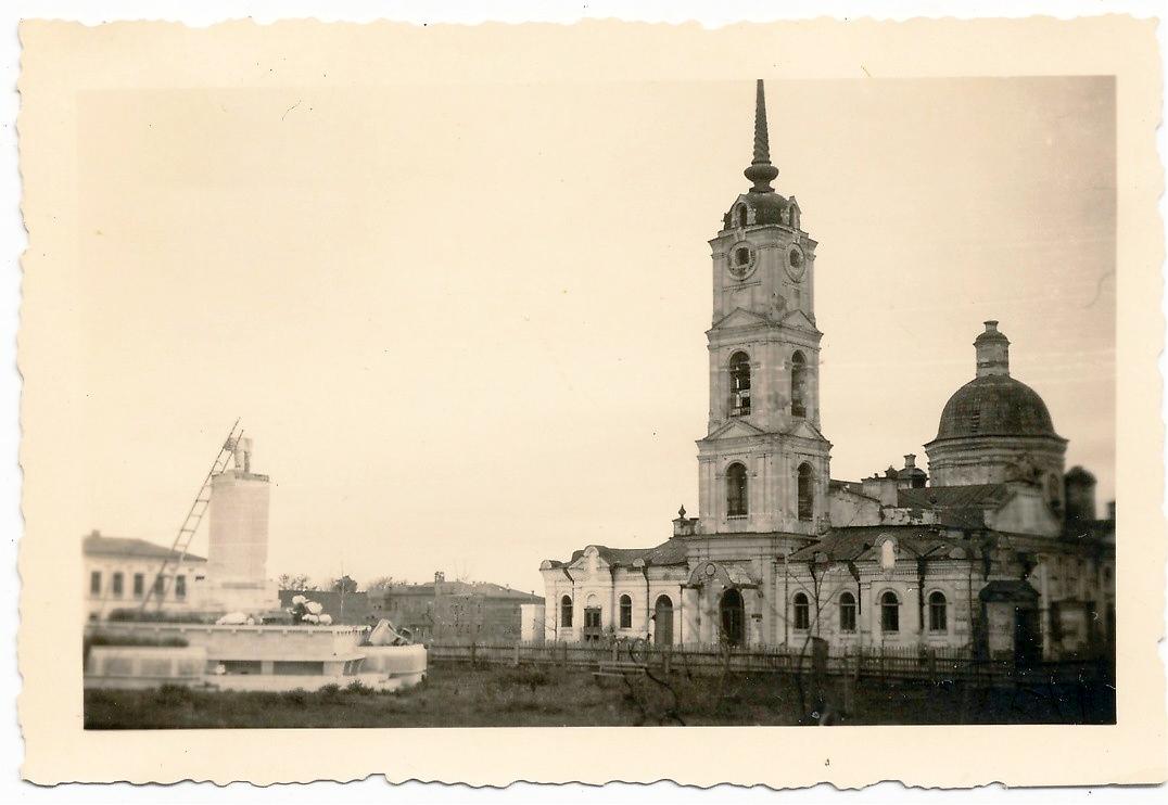 С аукциона e-bay.de, архивная фотография. Собор Казанской иконы Божией Матери, Юхнов (Юхновский район, Калужская область)