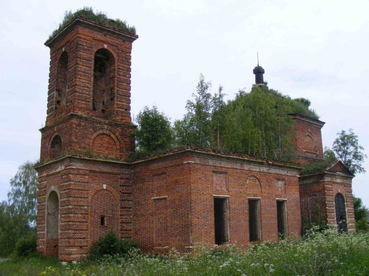 Церковь Троицы Живоначальной, Ржавец 2-й (Суворовский район, Тульская область). фасады