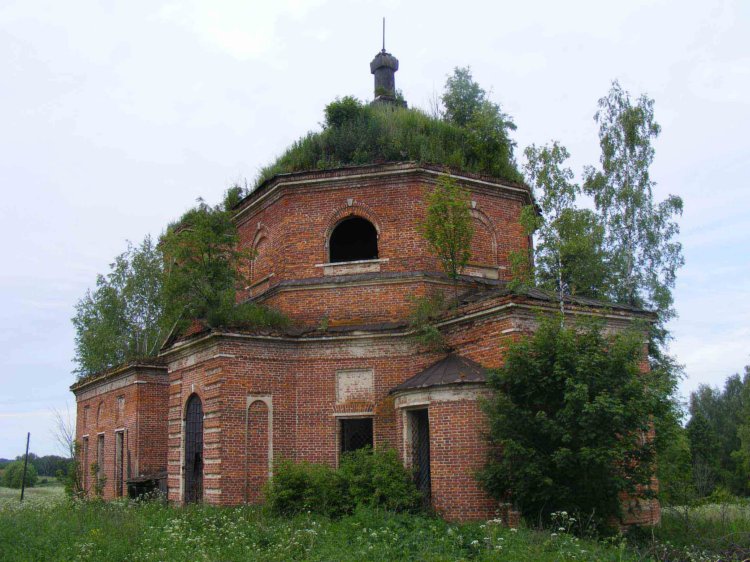 Церковь Троицы Живоначальной, Ржавец 2-й (Суворовский район, Тульская область). фасады